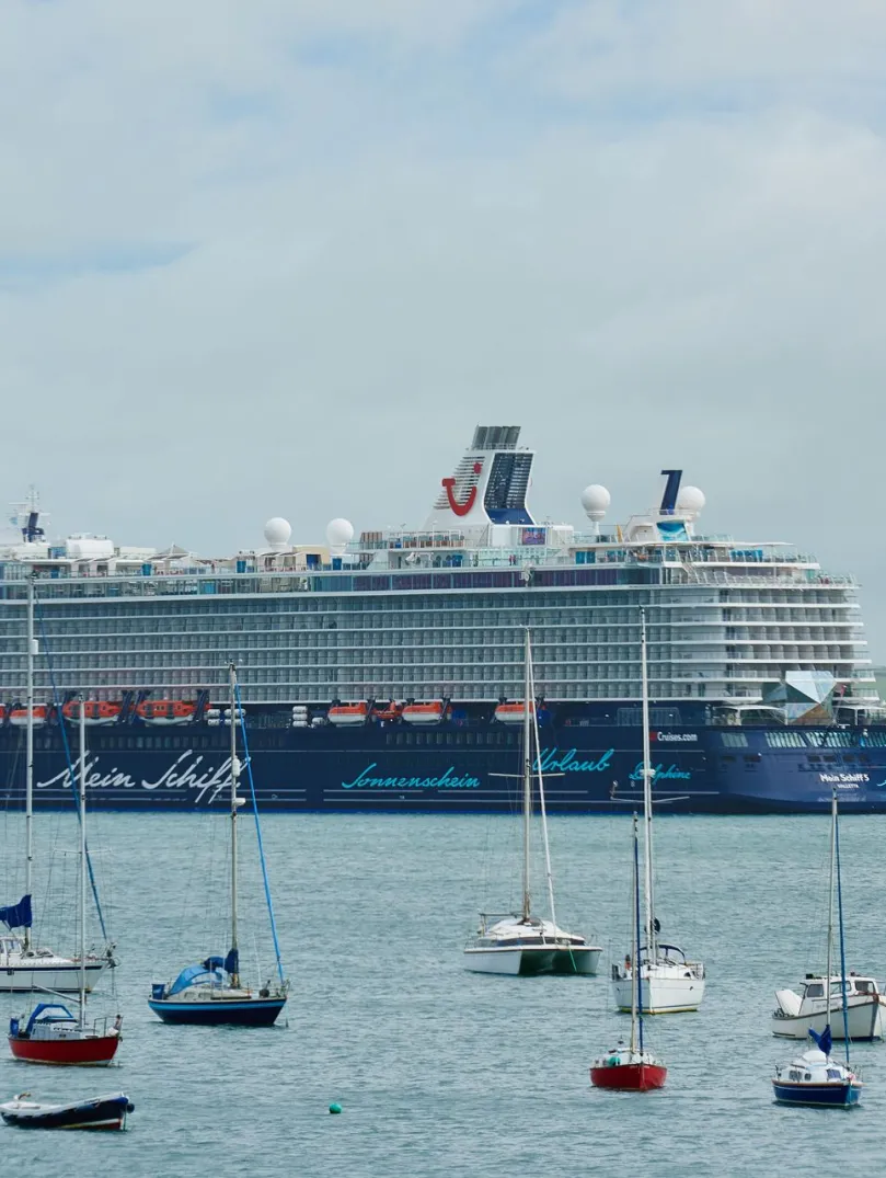 Mein Schiff, Cruise Lines, Ynys Môn, Gogledd Cymru 
