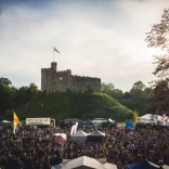 Digwyddiad Tafwyl yng Nghastell Caerdydd